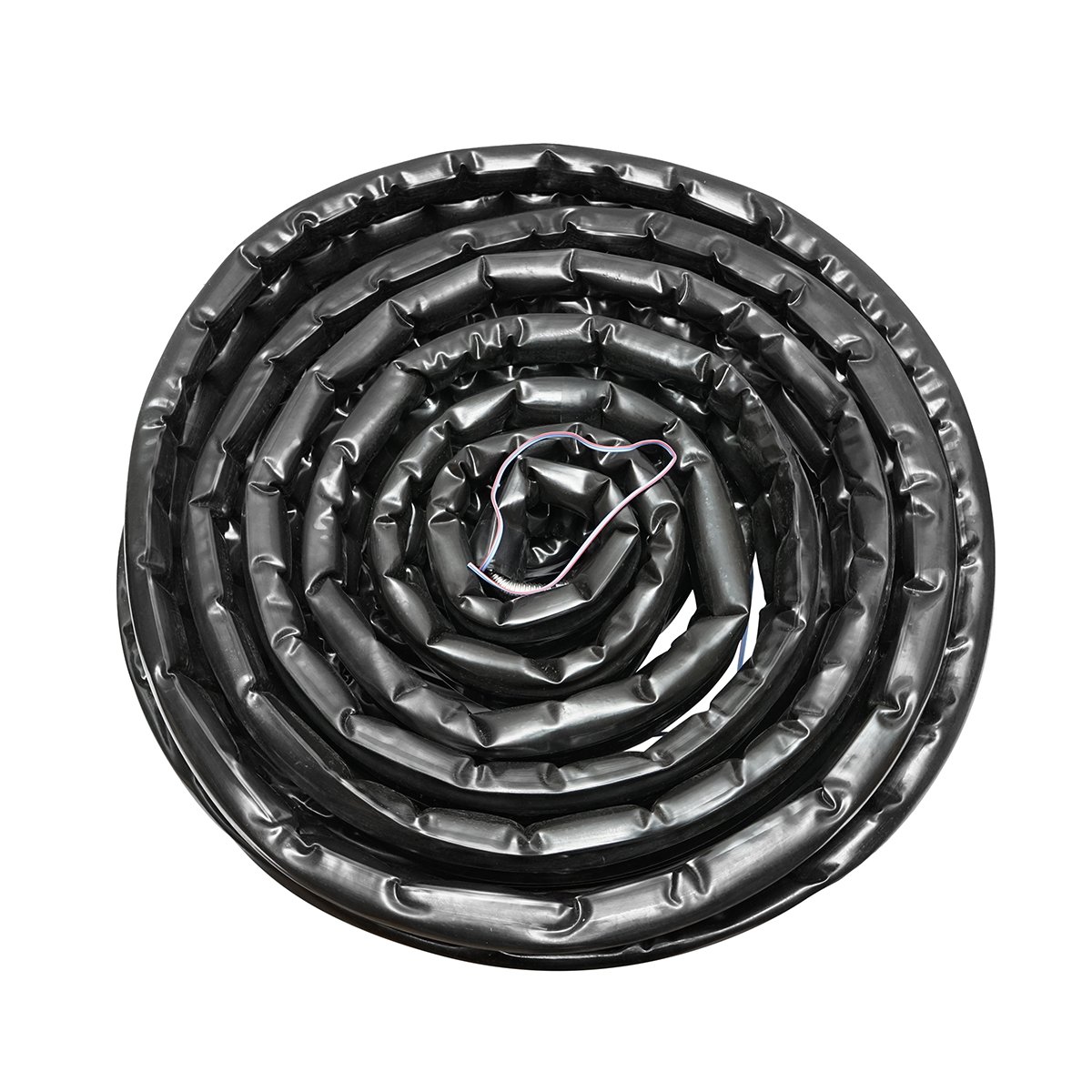 Teava 20m dubla din inox DN16-3/4 gofrata, flexibila, izolat cu cablu pentru sonda temperatura pentru instalatii solare rezidentiale